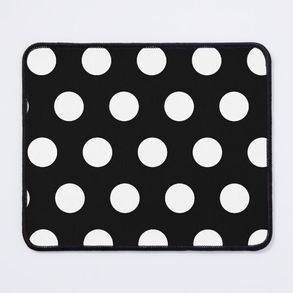 Item preview, WHITE POLKA DOTS ON BLACK designed and sold by EPIC DESIGN PROS.