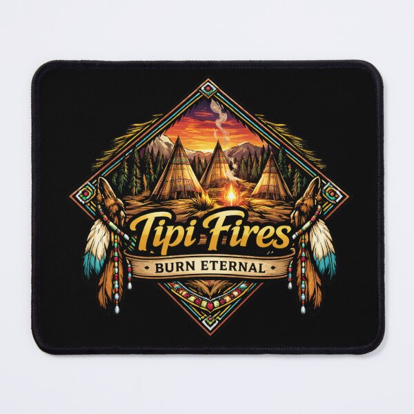 Item preview, Tipi Fires designed and sold by RisingWolfStudio.
