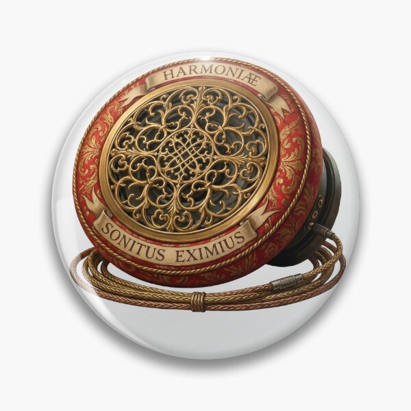 Item preview, Loudspeaker in Renaissance style AI image. designed and sold by Aleatoriopqp.