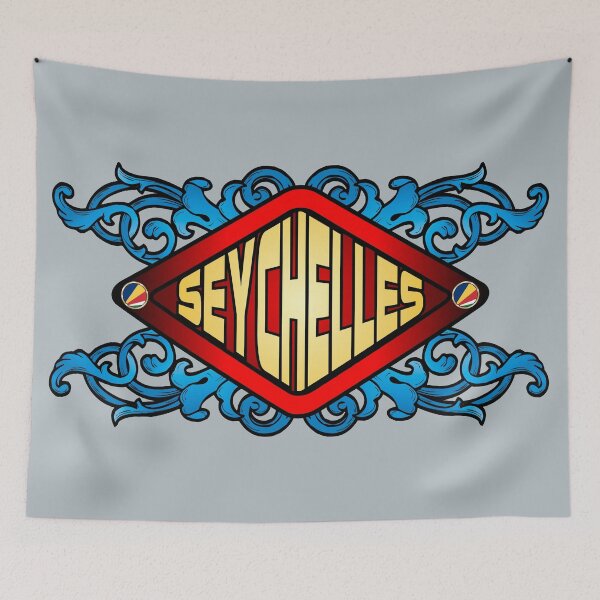 Item preview, Seychelles vintage retro sign designed and sold by studioss76.