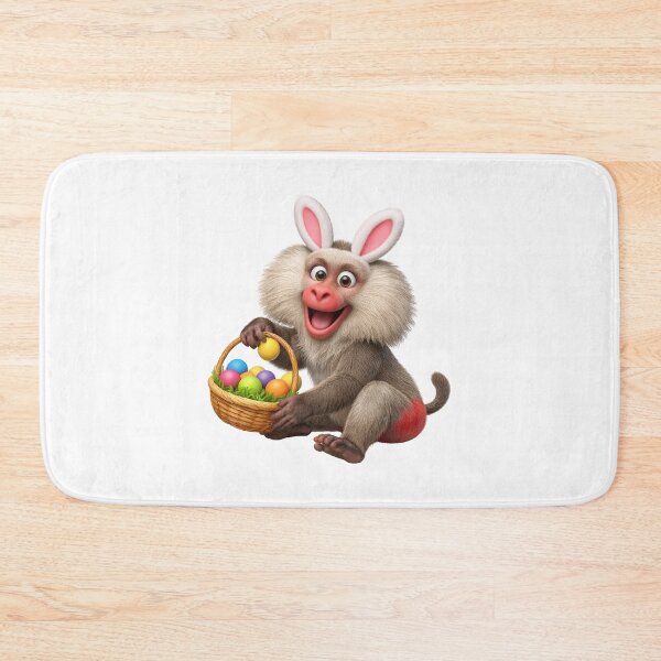 Item preview, Easter Hamadryas Baboon designed and sold by Sillytoe.