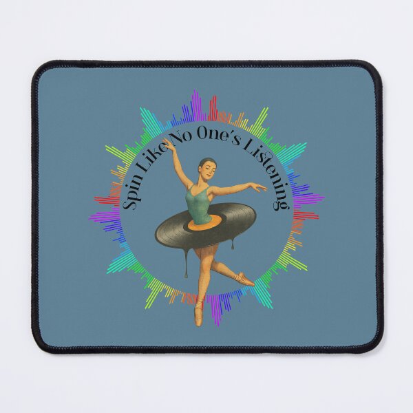 Item preview, Spin Like No One’s Listening – Ballet Vinyl Record Dancer Music Design designed and sold by Sachie's Studio.