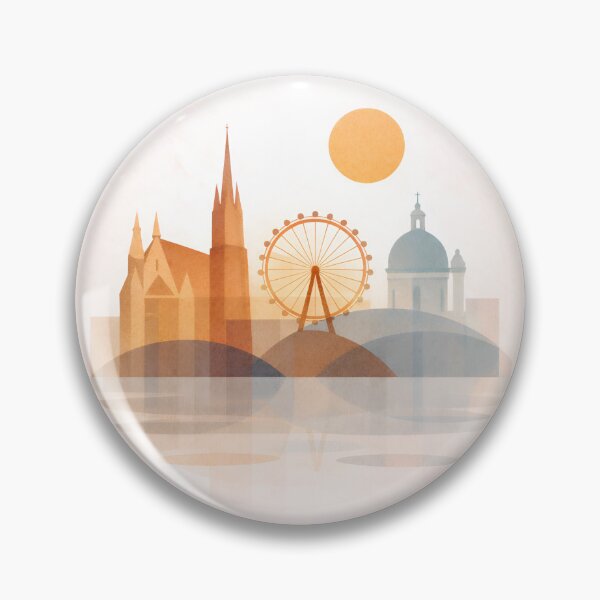 Item preview, Vienna Geometric Design – Modern Austria Aesthetic designed and sold by ArtYouFeel.