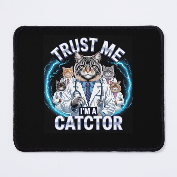 Item preview, Trust Me, I’m a Doctor - Professional Cattor Cat And Doctor designed and sold by pigeon-blue.