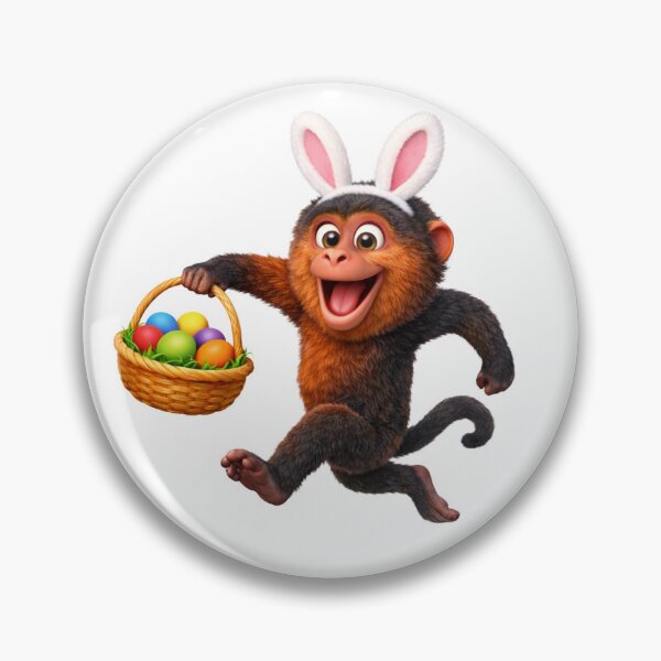 Item preview, Easter Howler Monkey designed and sold by Sillytoe.
