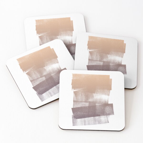 Item preview, Swatch Sample Textured Monoprint - Melon to Fig Gradient designed and sold by Irene Estelle.