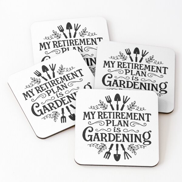Item preview, my retirement plan is gardening,Funny Retirement designed and sold by CloudyPress.