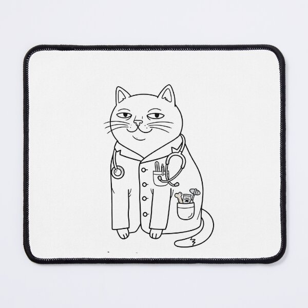 Item preview, Trust Me I’m a Cattor | Cat Doctor Pun Veterinary Gift designed and sold by pigeon-blue.