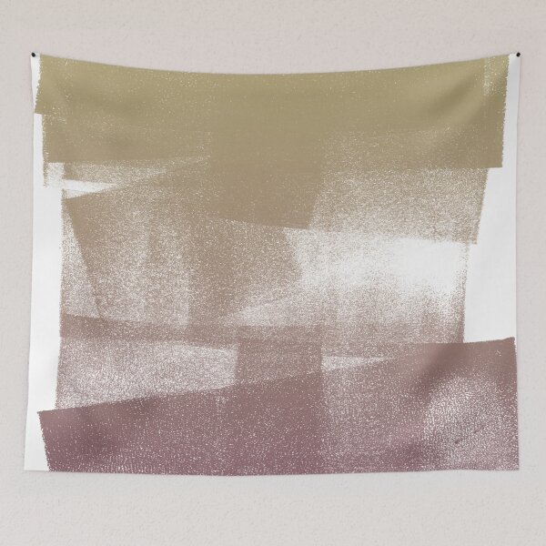 Item preview, Swatch Sample Textured Monoprint - Gold to Beet Gradient designed and sold by Irene Estelle.