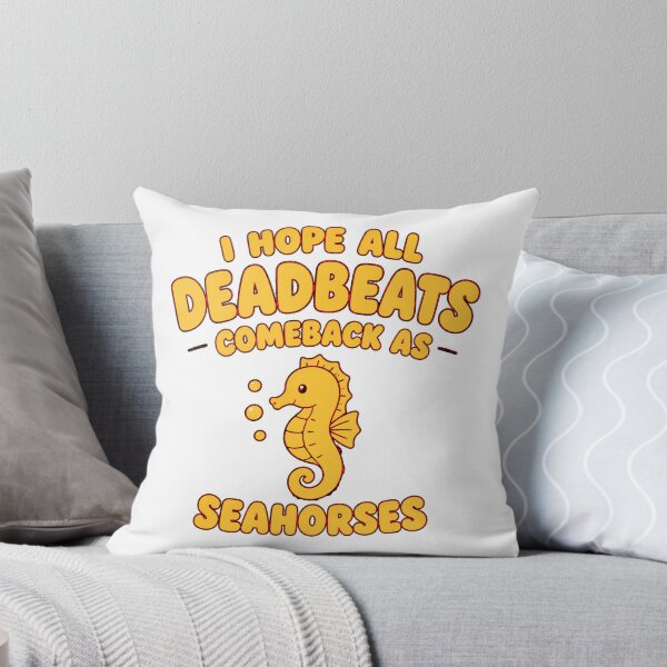 Item preview, deadbeats to seahorses y designed and sold by Empressweirdo.