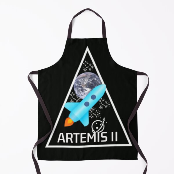 Item preview, Artemis II Rocket Emblem — Back to the Moon Design designed and sold by Yasmine Mohammed.