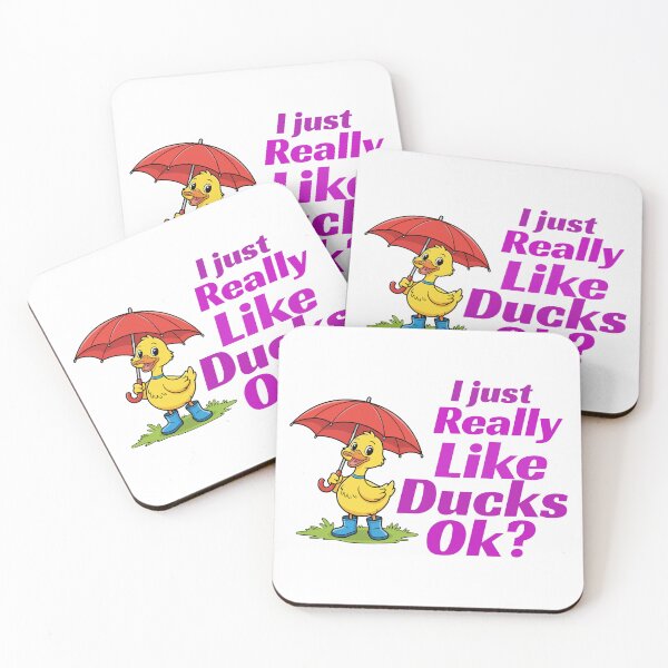 Item preview, I just really like ducks, OK? designed and sold by leicha.