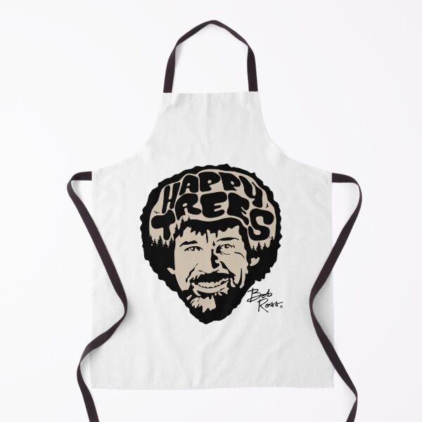 Item preview, Bob Ross Happy Trees Afro Portrait Joy of Painting Happy Little Trees Fan Art designed and sold by SaltCreatives.