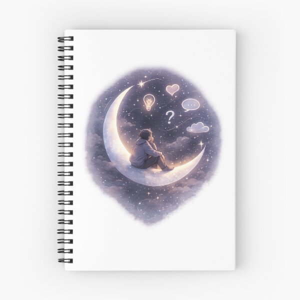 Item preview, Late Night Thoughts on the Moon designed and sold by Hoffmann-Shop.