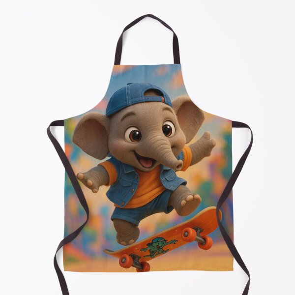 Item preview, Skater Sri Lankan Elephant designed and sold by Sillytoe.