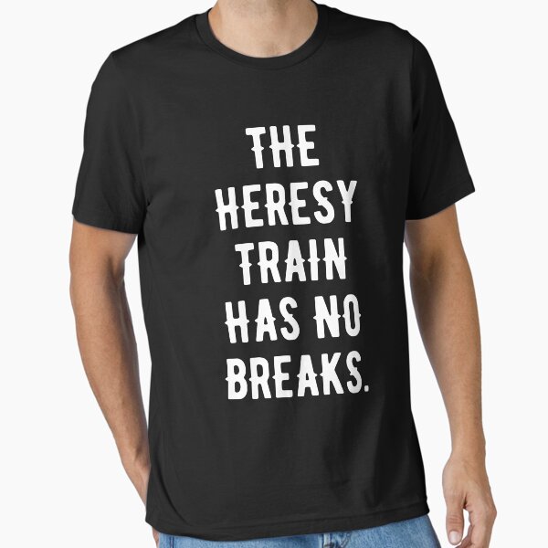 Aperçu de l'œuvre Le train de l'hérésie n'a pas de pause Wargaming Meme créée et vendue par pixeptional.