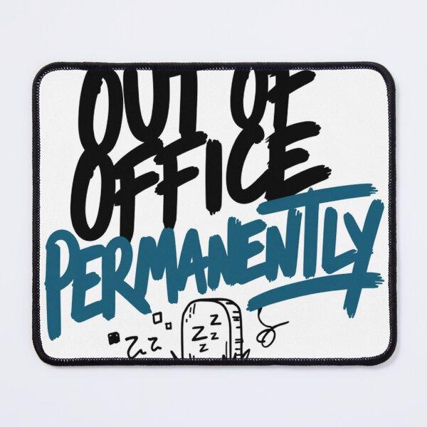 Item preview, Out Of Office Permanently Sarcastic Typography designed and sold by IslandTyped.