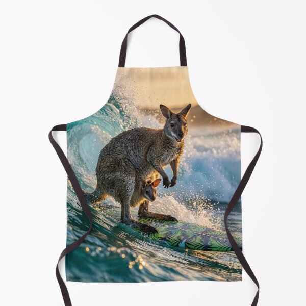 Item preview, Wallaby and Joey Enjoy the Stoked Lifestyle designed and sold by Tridentulus.