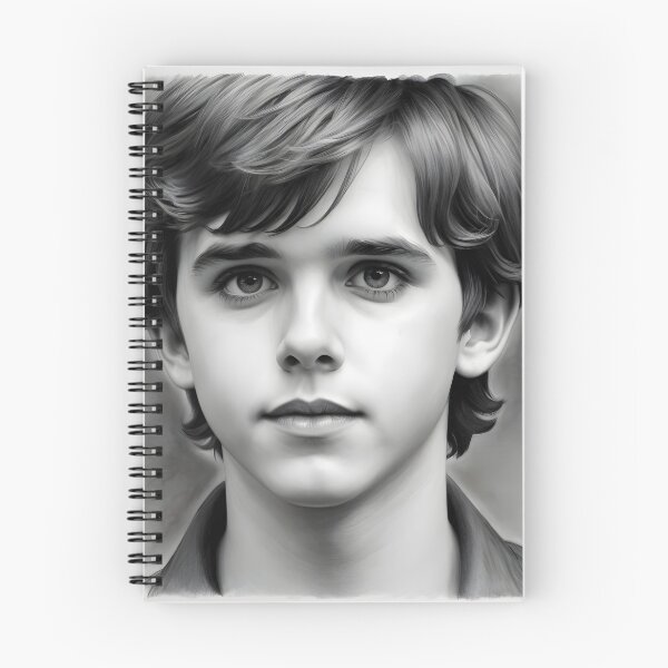 Artikelvorschau, Freddie Highmore entworfen und verkauft von WorldofCharcoal.