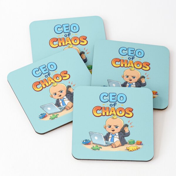 Item preview, CEO of Chaos Funny Baby Boy Design designed and sold by Ginastle26.