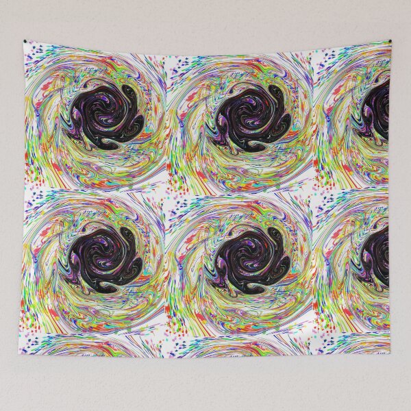 Item preview, Vibrant Rainbow Swirl Ring Explosion  designed and sold by Naked Drop.