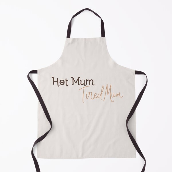 Item preview, Hot Mum Tired Mum Aesthetic | Funny Relatable Mom Life Quote | Modern Motherhood Humor designed and sold by Mojibebe.