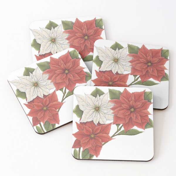 Item preview, Poinsettia Flowers  designed and sold by NaughtyFlorals.
