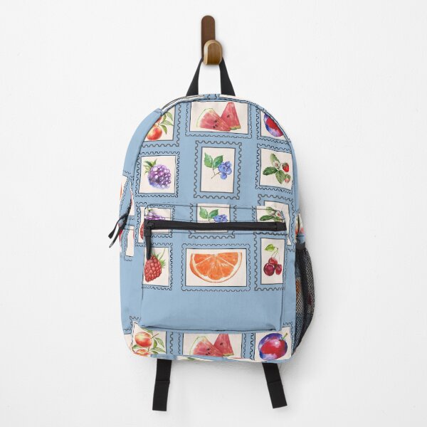 Item preview, Lispe Vintage Fruit Stamp Grid | Summer Watercolor Botanical Collage designed and sold by Lispe-Designs.