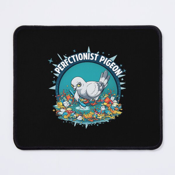 Item preview, Perfectionist Pigeon Funny Bird Shirt - Grumpy Cleaning Humor Design designed and sold by Cree8if.