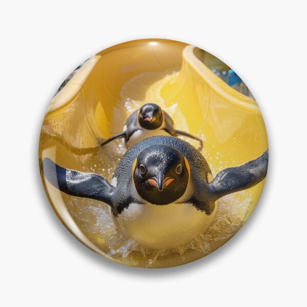 Item preview, Emperor Penguins Love the Water Slide designed and sold by Tridentulus.