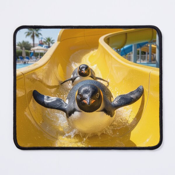 Item preview, Emperor Penguins Love the Water Slide designed and sold by Tridentulus.