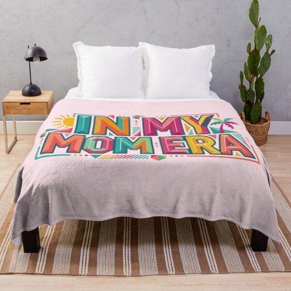 Item preview, In My Mom Era — Vibrant Geometric Typography designed and sold by 89BLACK.