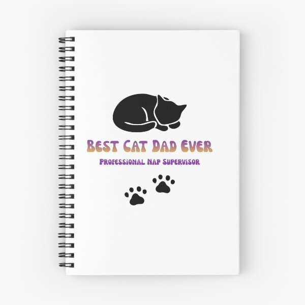 Item preview, Best Cat Dad Ever Professional Nap Supervisor  designed and sold by HeatherFunStuff.