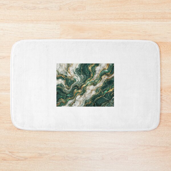 Item preview, Emerald Green Marble with Gold Veins Wall Art - Luxury Jade Stone Print - Aesthetic Home Decor Gift for Nature Lovers designed and sold by Camwal.