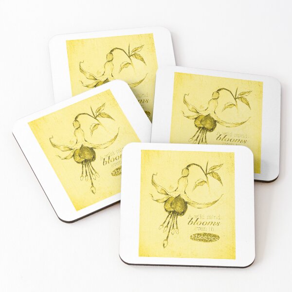 Item preview, BLOOMING DISORDER YELLOW POSTER designed and sold by melyverso.