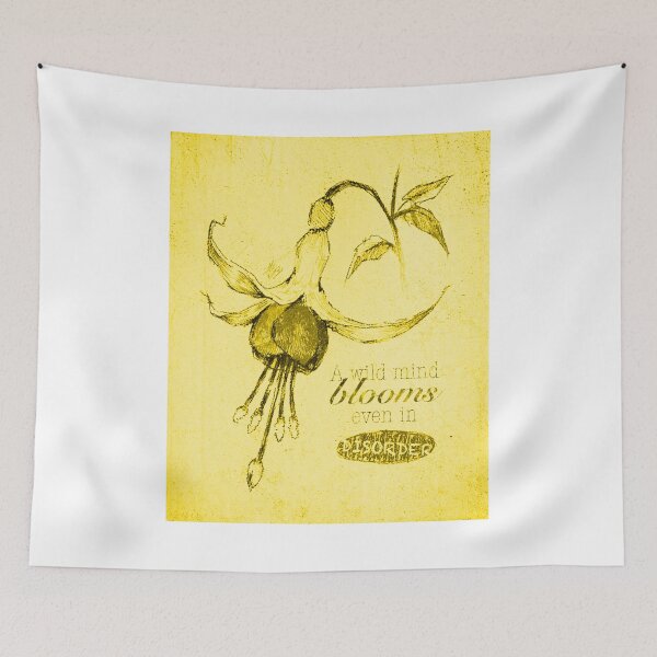 Item preview, BLOOMING DISORDER YELLOW POSTER designed and sold by melyverso.