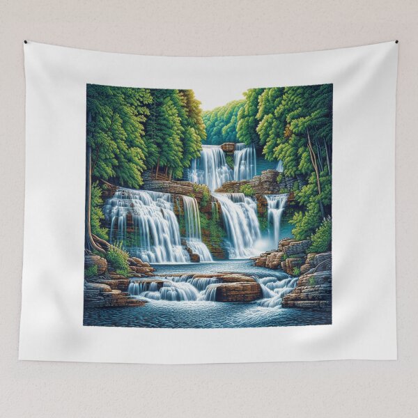 Item preview,  Vintage Wadsworth Falls designed and sold by Fastokart.