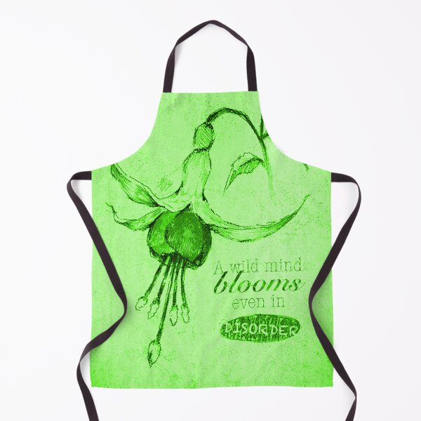 Item preview, BLOOMING DISORDER LIME GREEN POSTER designed and sold by melyverso.