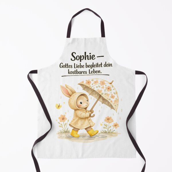 Item preview, Personalized rabbit children's room poster with the name Sophie designed and sold by LoveNurseries.