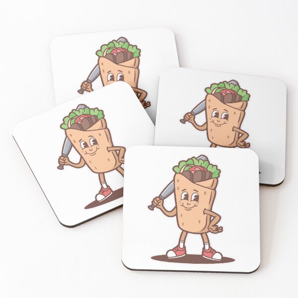 Item preview, kebab mascot baseball designed and sold by anggapajar.