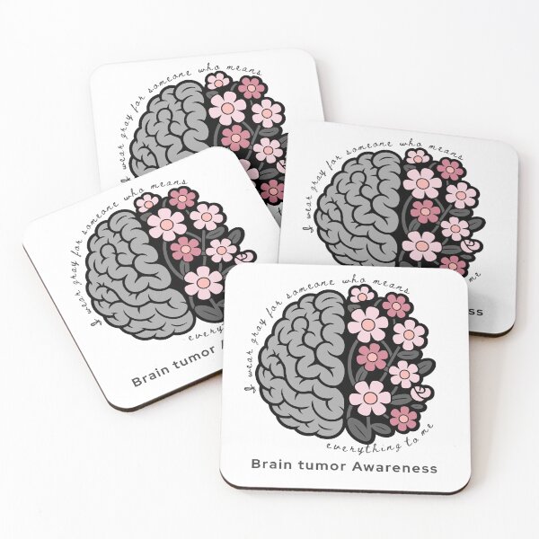 Item preview, brain tumor awareness designed and sold by CindyRandomVibes.