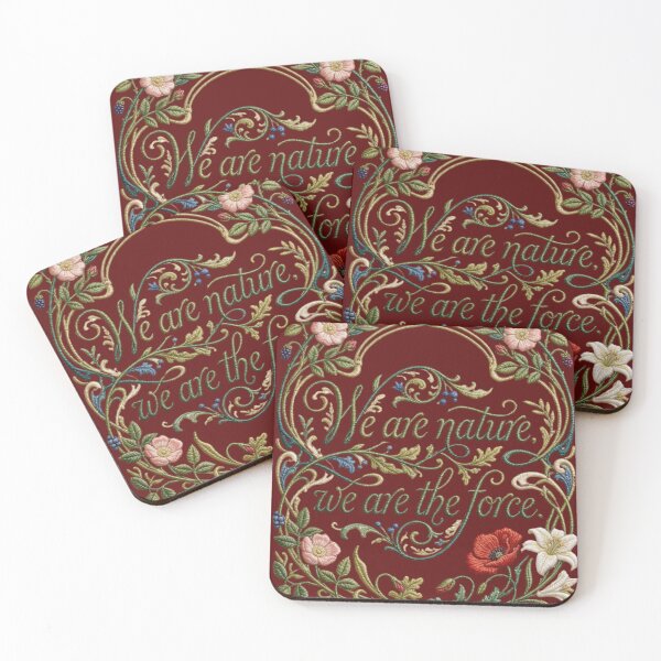 Item preview, We are Nature, We are Force. Vintage Art Nouveau designed and sold by Ciervo Primavera.