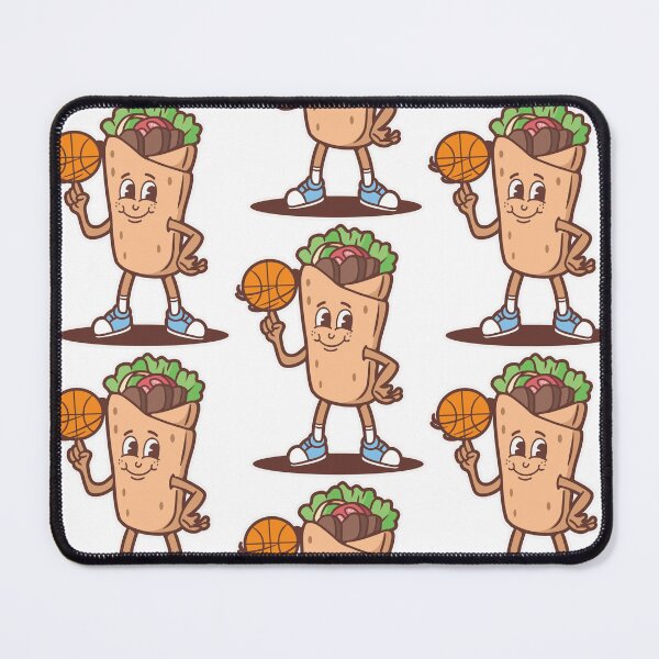 Item preview, kebab mascot basketball designed and sold by anggapajar.