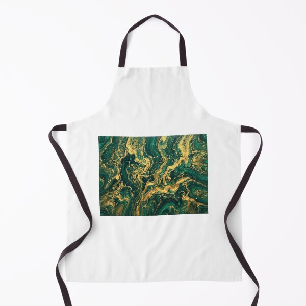 Item preview, Emerald Green and Gold Fluid Art Print - Luxury Abstract Pour Painting - Modern Glam Wall Decor Gift designed and sold by Camwal.