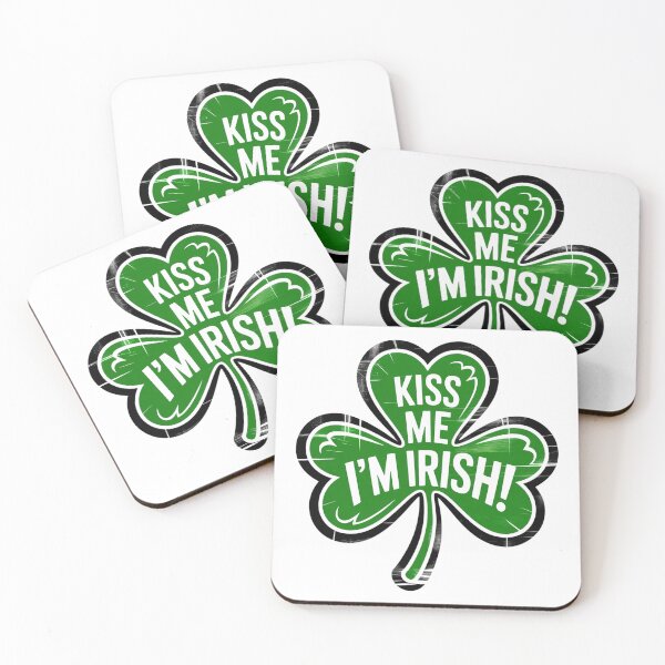 Item preview, Vibrant Green Four Leaf Clover Linocut Print designed and sold by Bloomkept.