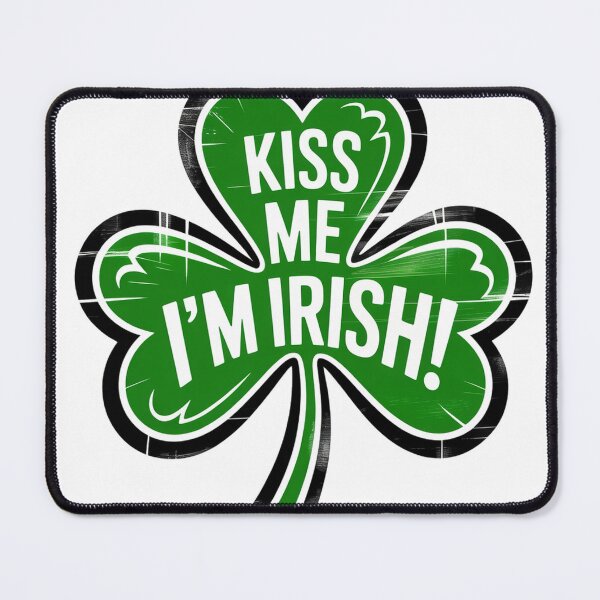 Item preview, Vibrant Green Four Leaf Clover Linocut Print designed and sold by Bloomkept.