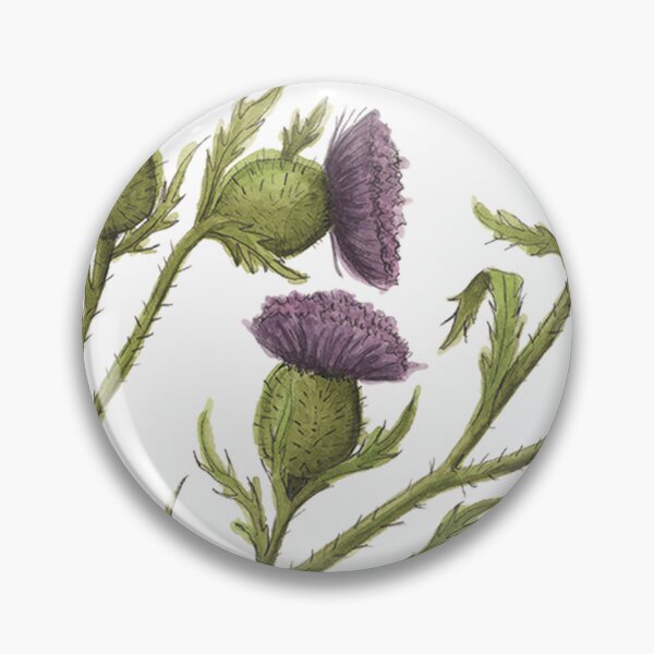 Item preview, Thistle Flowers designed and sold by NaughtyFlorals.