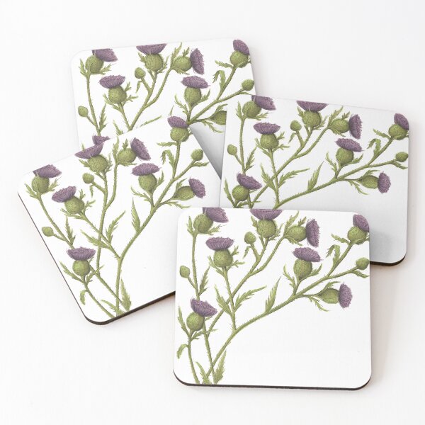 Artikelvorschau, Distelblüten entworfen und verkauft von NaughtyFlorals.