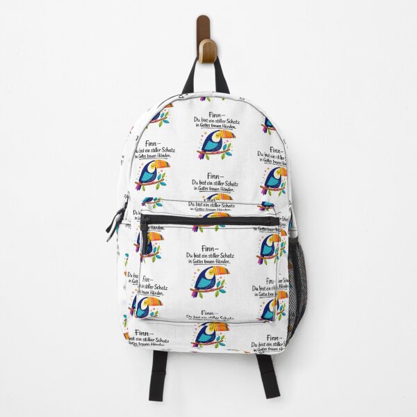 Item preview, Personalized toucan children's room poster with the name Finn designed and sold by LoveNurseries.