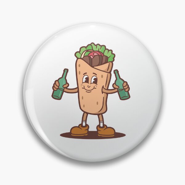 Item preview, kebab mascot beer designed and sold by anggapajar.